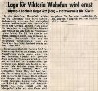 Zeitung-1953-Viktoria-Olympia Bocholt-
